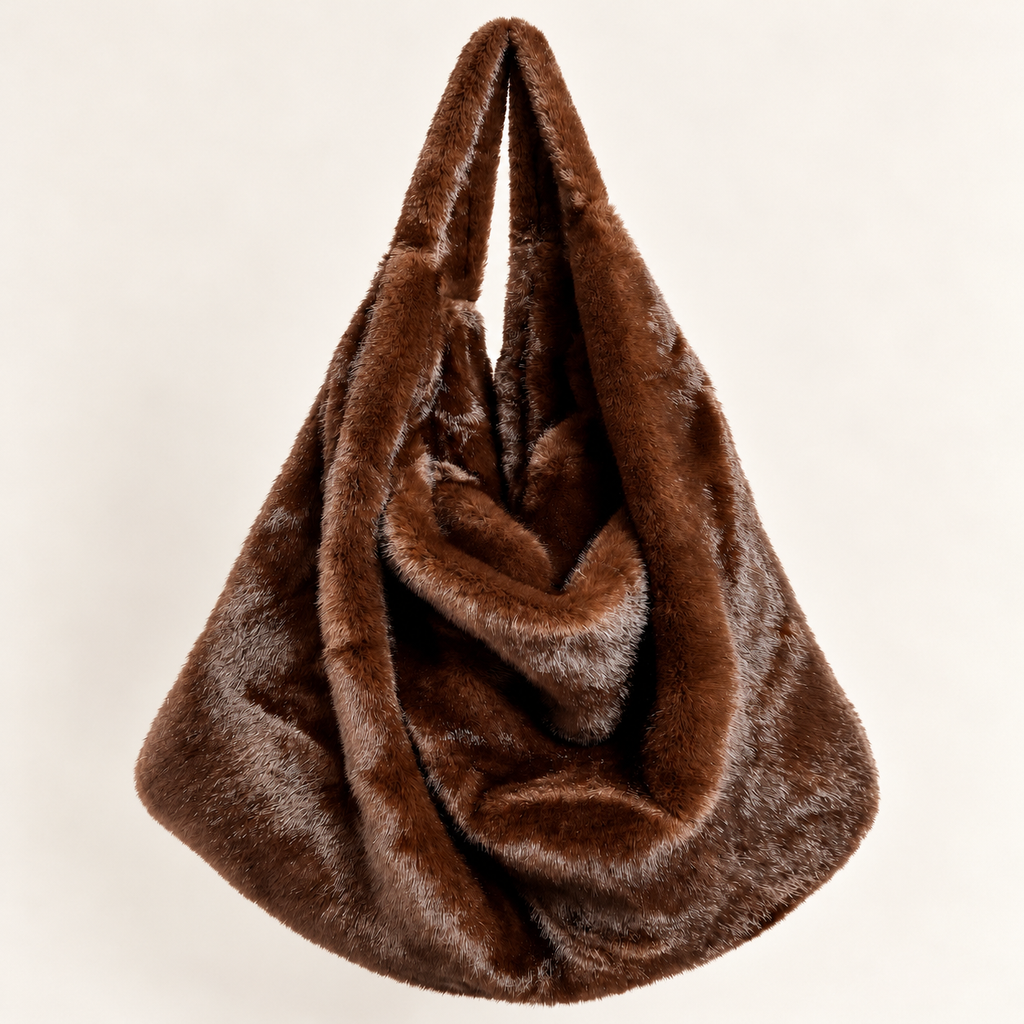 ROMY — Grand cabas en fausse fourrure