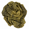 SANA — Grand carré bandana en laine et viscose