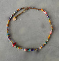 Bracelet de cheville Perles africaines Turquoise Corail Heishi